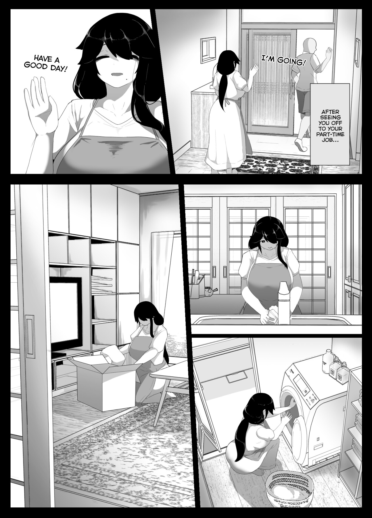 Hentai Manga Comic-Good Night, Mom I-Read-144